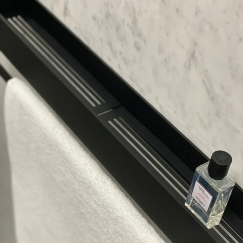 Полка для ванной и кухни MyOry Towel Civet с вырезом для полотенца, с отсеками и сливными отверстиями