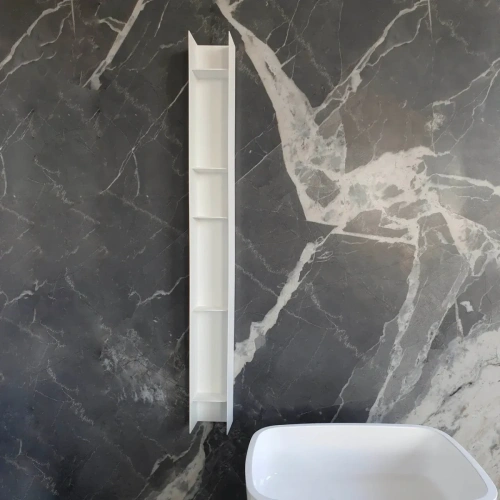 Многоуровневая металлическая вертикальная полка-стеллаж MyOry Cotur