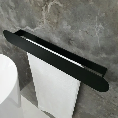 Полка-вешалка с полукруглыми бортиками из металла MyOry TowelKing Round