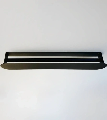 Полка-вешалка из металла MyOry TowelKing Round с полукруглыми бортиками 