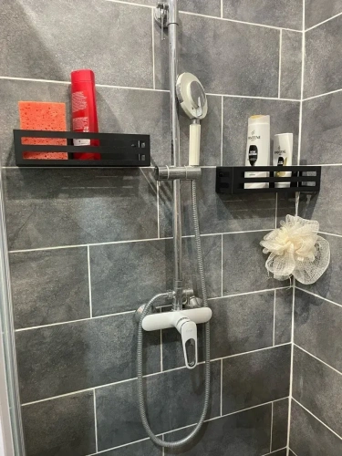 Комплект из 2-х металлических полок MyOry Radiant с бортиками для ванной