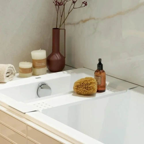 Туалетный столики на ванную MyOry Platter One. Белый