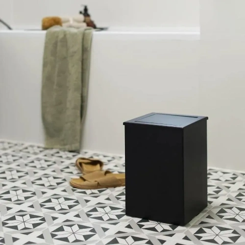 MyOry TrashBox Three, металлическое ведро для мусора с крышкой 30×20×20 см