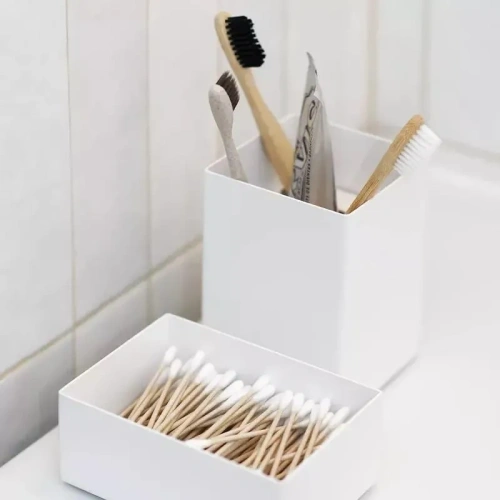 Стильный держатель-органайзер MyOry Cup Three для зубных щёток | Аксессуар для ванной