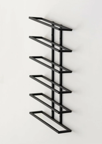 Стильный настенный держатель MyOry Bottle для 6 бутылок. Для кухни, бара, ресторана