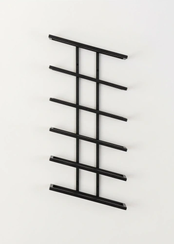 Стильный настенный держатель MyOry Bottle для 6 бутылок в стиле лофт