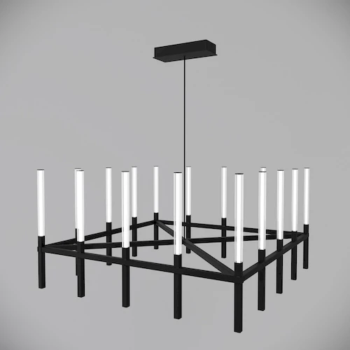 Изготовленная мебель на заказ - потолочные светильники. люстра производство glode "Acrilfork three" создаст неповторимую тмосферу в Вашей комнате. Каталог мебели из России - AdtPro. Id-2