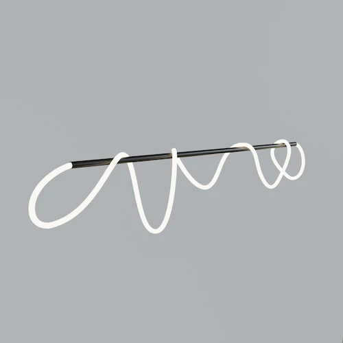 Потолочные светильники. люстра черный - 100 см производство glode "Anake -" идеальное решение для тех, кто хочет привнести особый шарм в свой интерьер. Каталог мебели из России - AdtPro. Id-1