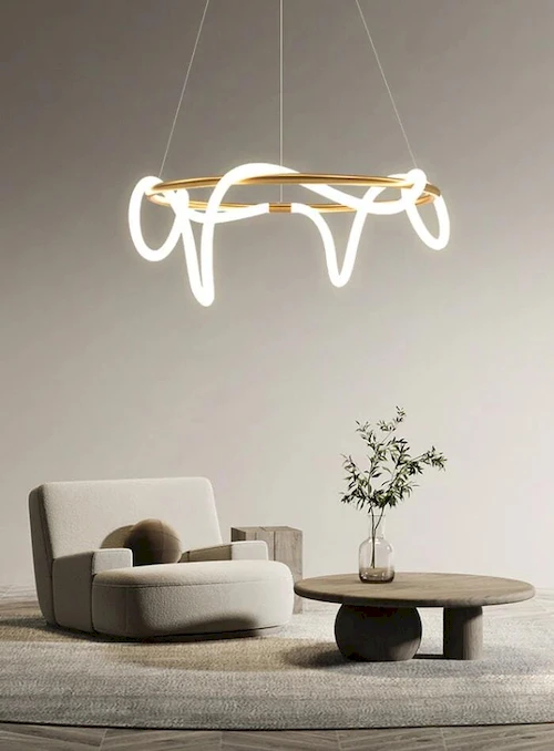 Изготовленная мебель на заказ - потолочные светильники. люстра черный производство glode "Anake ring -" создаст неповторимую тмосферу в Вашей комнате. Каталог мебели из России - AdtPro. Id-0