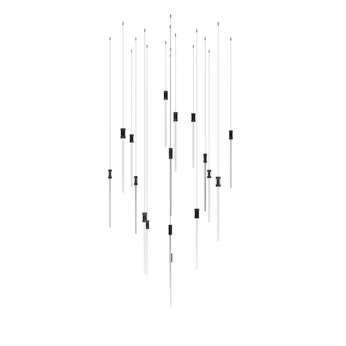 Потолочные светильники. люстра черный - 1 шт. производство glode "Acril cloud -" идеальное решение для тех, кто хочет привнести особый шарм в свой интерьер. Каталог мебели из России - AdtPro. Id-1