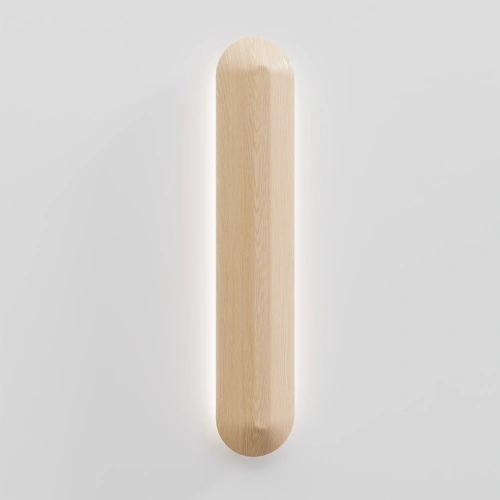 Светодиодное бра Tronca из натурального ясеня в стиле минимализм
