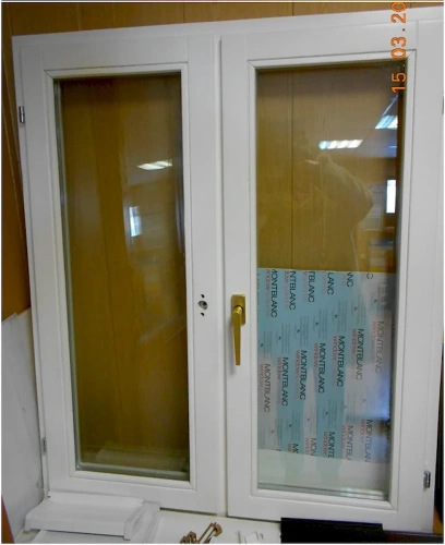 Двустворчатое окно из дерева ЕВРО эконом