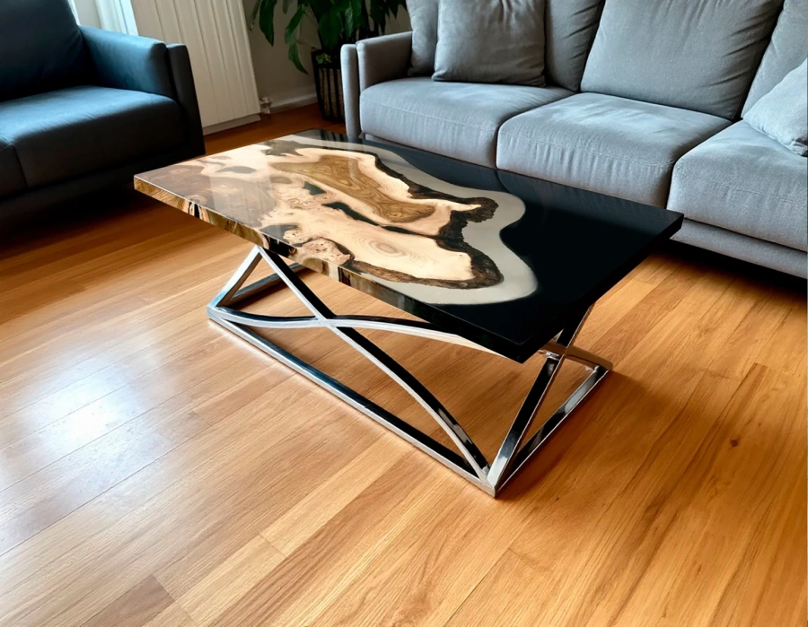  Использование деревянного журнального стола  «Fantasy» для подачи напитков и декора