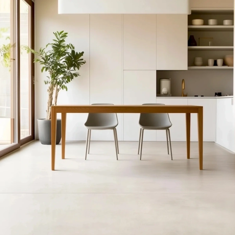 Обеденный стол Cosmo на 6 персон из массива дуба и шпона