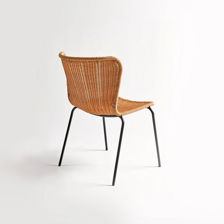 Мебель для террасы стул плетёный из искусственного ротанга