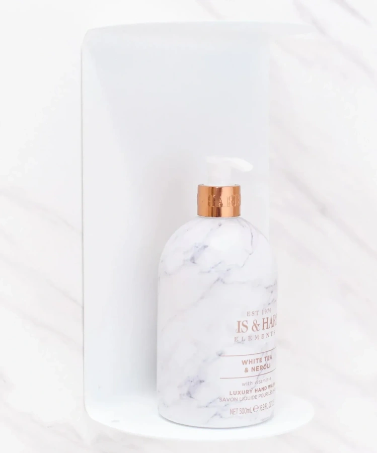 полка MyOry Lum размером 15×25×10 см с двумя ярусами. Для флаконов, свечей, декора.