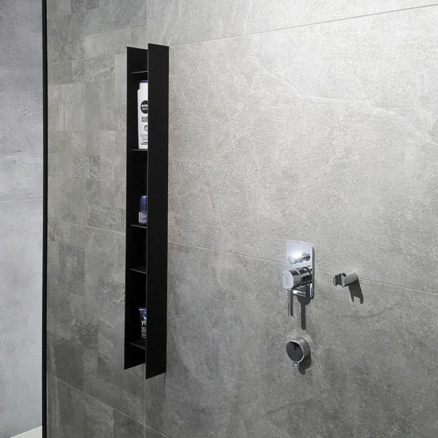 Многоуровневая полка-стеллаж MyOry Cotur | Вертикальная система хранения | Для ванной и душевой