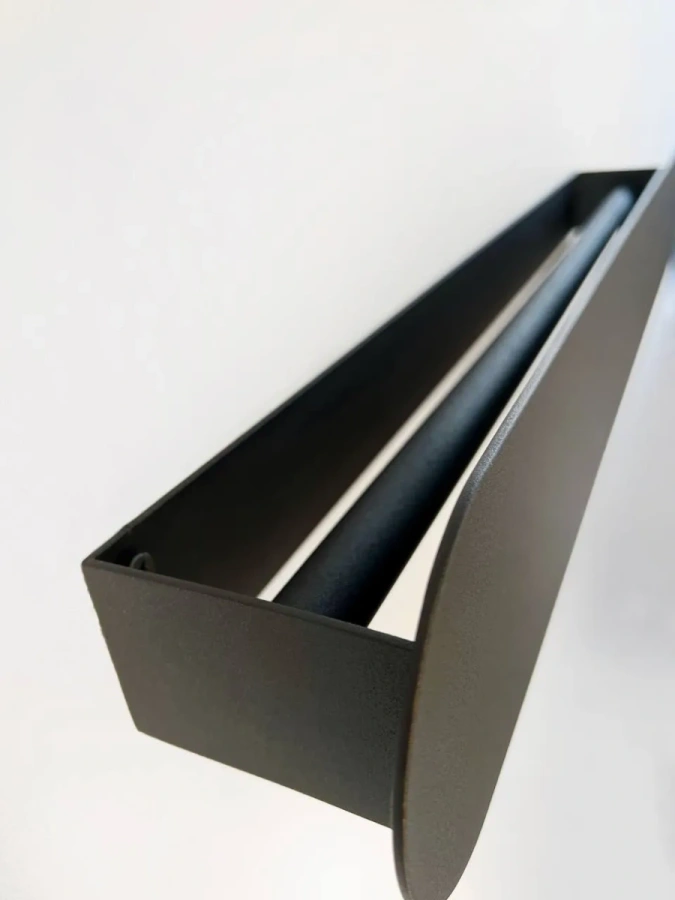 Металлическая Полка-вешалка MyOry TowelKing Round с полукруглыми бортиками