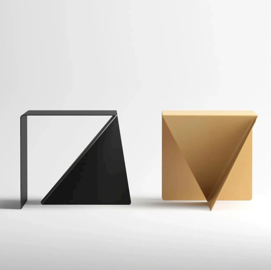 Дизайнерский журнальный стол MyOry Seelo - индивидуальный заказ цвета: золото, серебро, любая палитра RAL.