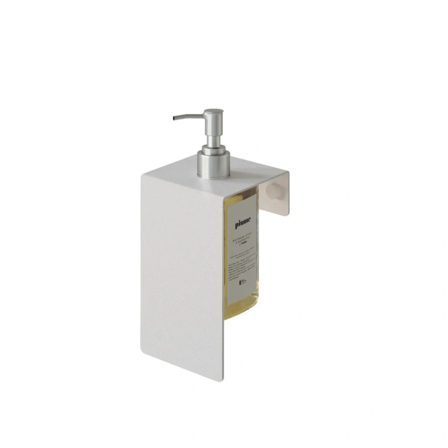 Белый держатель для диспенсера MyOry Disp | Металлический | Для ванной комнаты