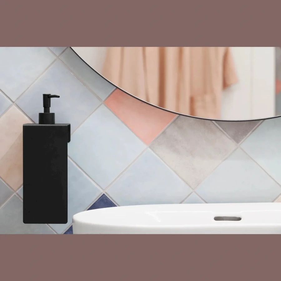 Металлический держатель для диспенсера MyOry Disp над раковиной