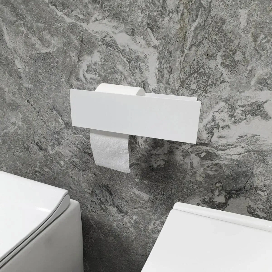 Глубокая полка MyOry ToiletPaper Hold1 с держателем для туалетной бумаги