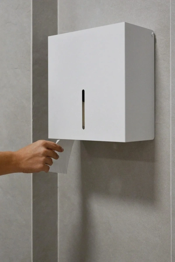 Контроль расхода бумаги в держателе для большого рулона туалетной бумаги MyOry Paper One