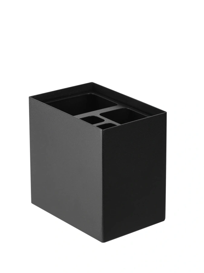 Черный Органайзер - держатель для зубных щеток MyOry Cup One