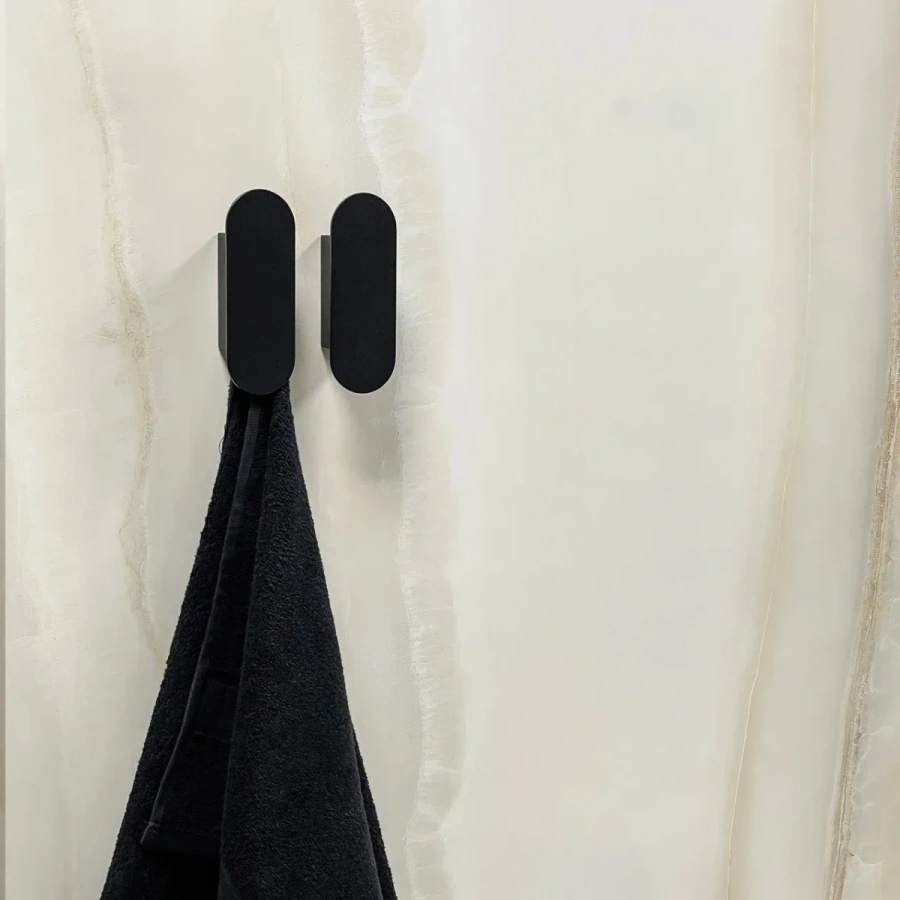 Крючки MyOry Osata Round с полукруглыми торцами для полотенец. Металл