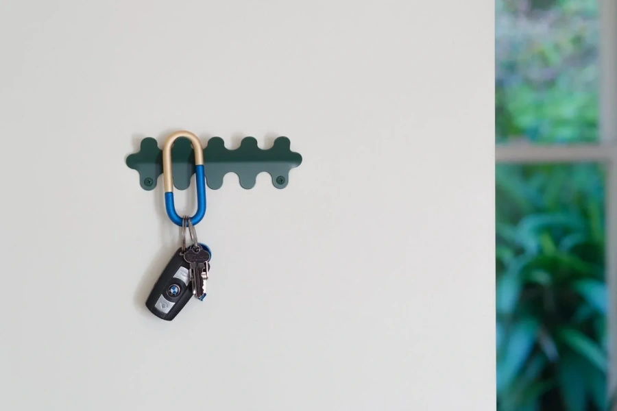 Металлическая настенная вешалка MyOry Ex Five — это элегантный и функциональный акцент для ваших стен