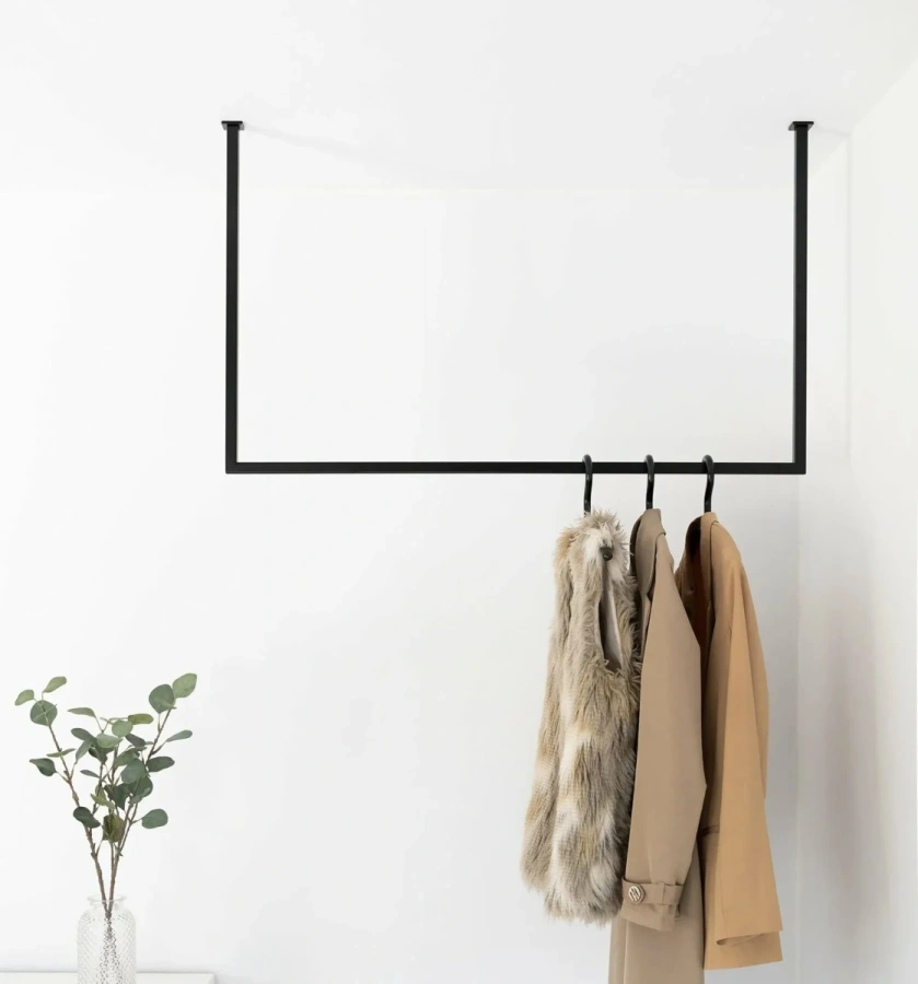 Система  хранения одежды на плечиках MyOry Rail - крепится к потолку