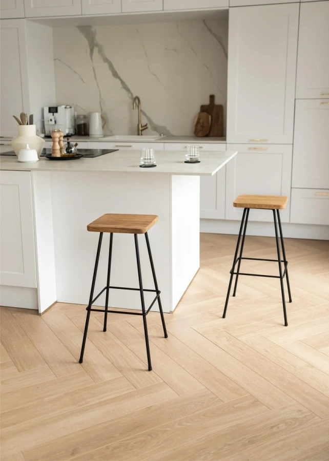 Барный стул MyOry Mansy в стиле лофт | Высота 70 см | Индустриальный дизайн