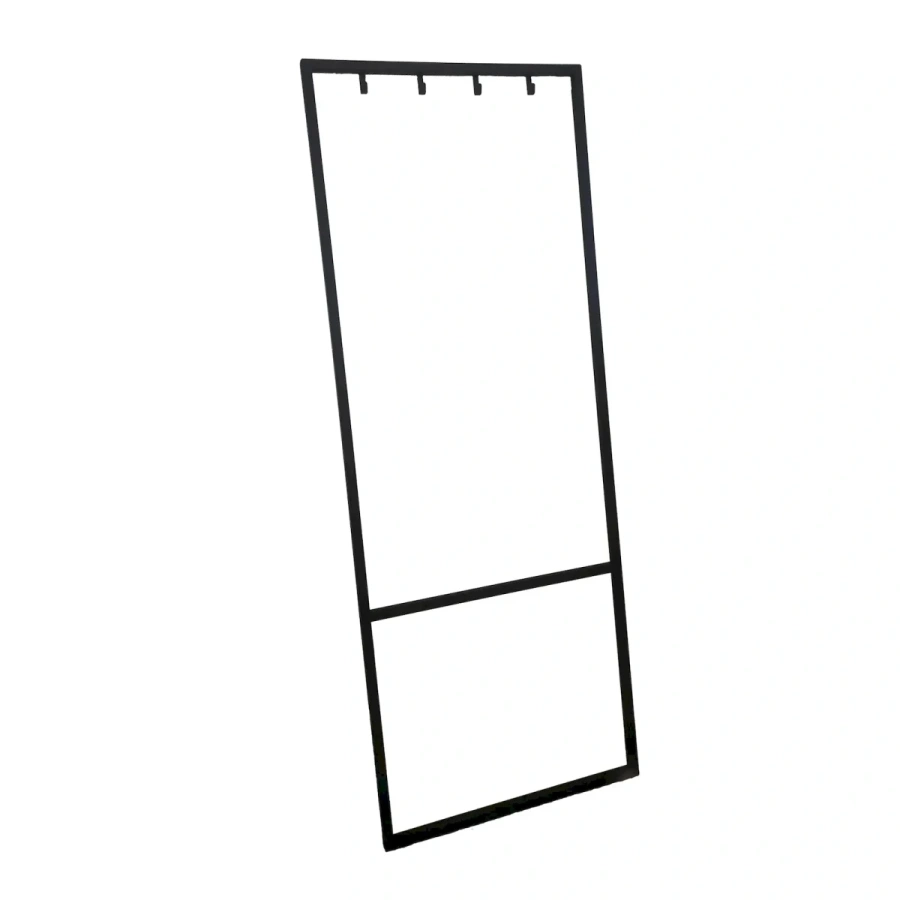 Напольная вешалка из металла для прихожей или бани MyOry Qad без крепления