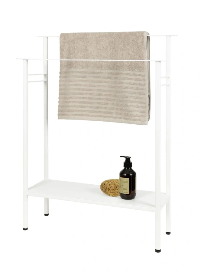 Этажерка-органайзер MyOry Kuo для белья | цвет белый | Для ванной и бани