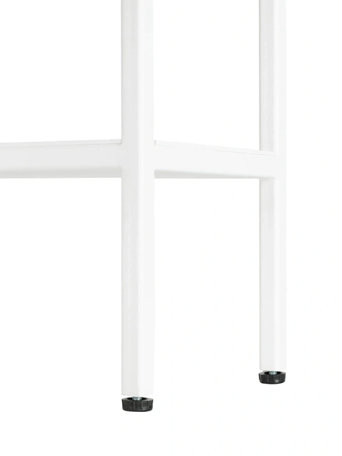 Этажерка белая MyOry Kuo. Сварная неразборная конструкция