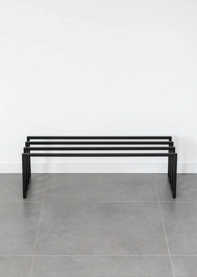 уличная металлическая обувница MyOry Jerry 80×30×25 см. Цельнометаллическая конструкция