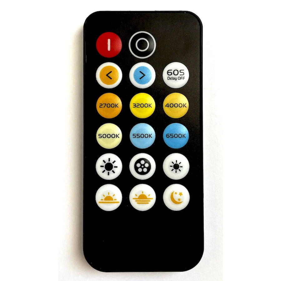 Компактный пульт дистанционного управления для регулировки яркости и света торшера JoyLumen
