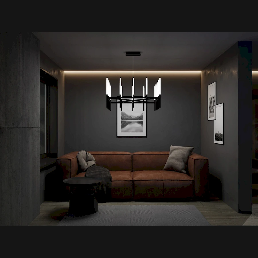 Изготовленная мебель на заказ - потолочные светильники. люстра производство glode "Acrilfork three" создаст неповторимую тмосферу в Вашей комнате. Каталог мебели из России - AdtPro. Id-5