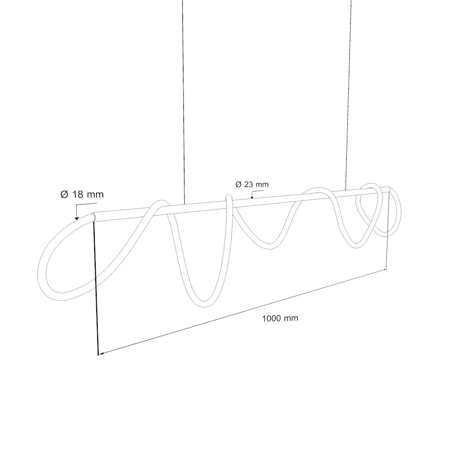 Потолочные светильники. люстра черный - 100 см производство glode "Anake -" идеальное решение для тех, кто хочет привнести особый шарм в свой интерьер. Каталог мебели из России - AdtPro. Id-7