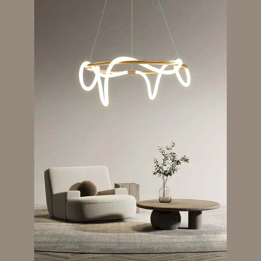 Изготовленная мебель на заказ - потолочные светильники. люстра черный производство glode "Anake ring -" создаст неповторимую тмосферу в Вашей комнате. Каталог мебели из России - AdtPro. Id-0