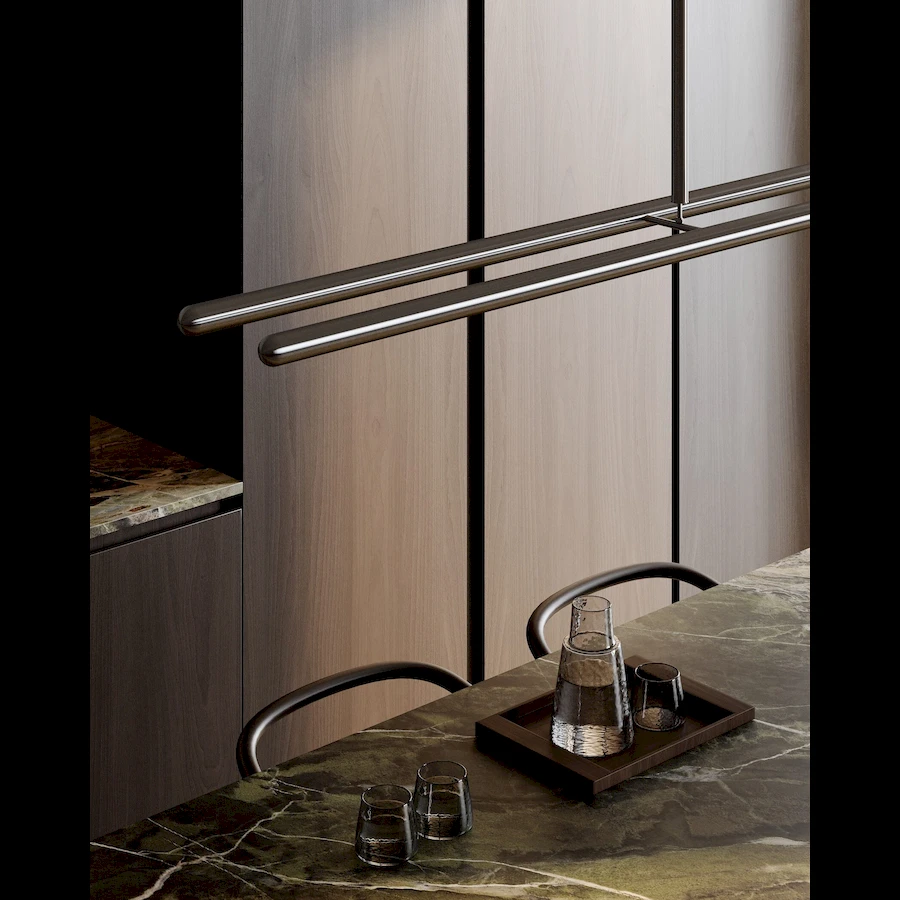 Изготовленная мебель на заказ - потолочные светильники. подвес производство glode "Baselume five" создаст неповторимую тмосферу в Вашей комнате. Каталог мебели из России - AdtPro. Id-6