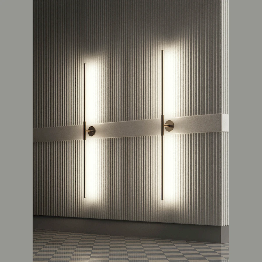 Изготовленная нами мебель на заказ - настенный светильник 90 см - белый "Forkwall -" несомненно станет предметом интерьера, на который невозможно будет не обратить внимание. Каталог мебели из России - AdtPro. Id-0