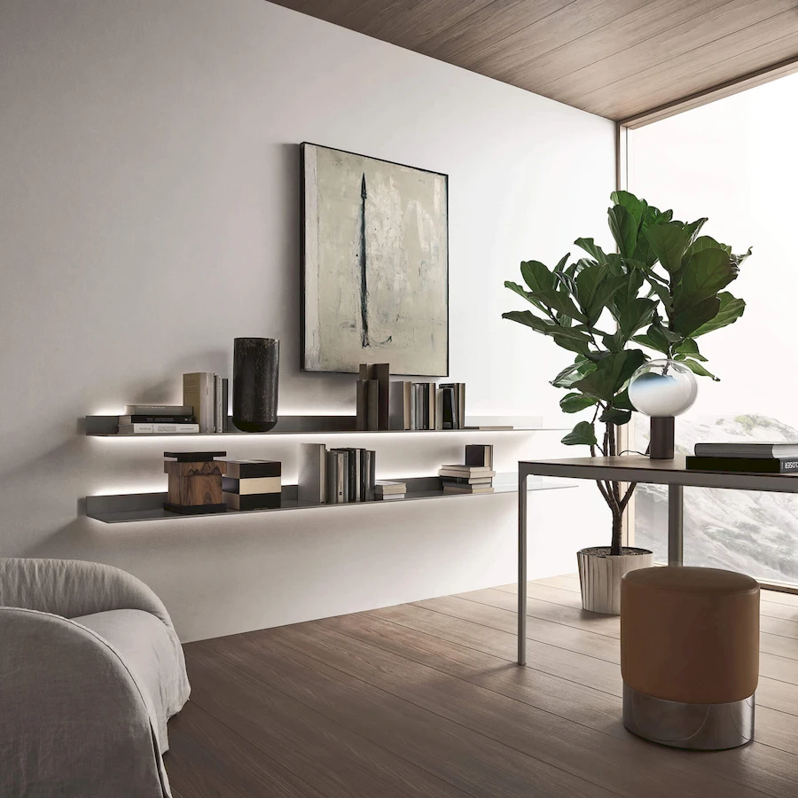 Заказать эксклюзивный полка с подсветкой oxy производство glode "Полки классические. Настенные полкиБра. ", который станет приятным дополнением к неповторимому дизайну вашей комнаты. Каталог мебели из России - AdtPro. Id-3