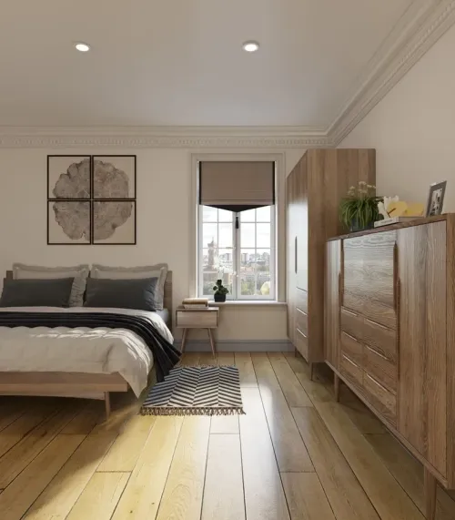 Мебель для спальной зоны помогает организовать пространство и способствует его эстетическому оформлению и комфорту.